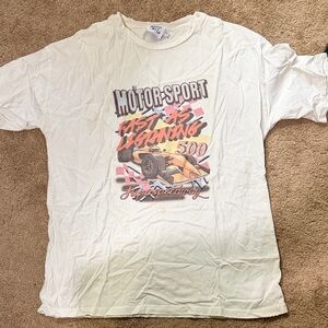 Princess Polly Motorsport Graphic Tee - White